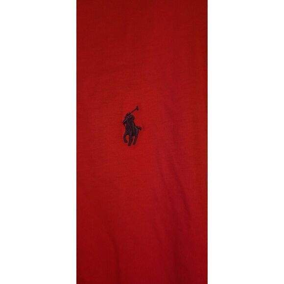 NWOT POLO Ralph Lauren red crew neck short-sleeve tee - Picture 2 of 5